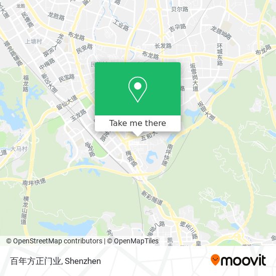 百年方正门业 map