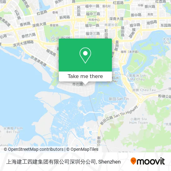 上海建工四建集团有限公司深圳分公司 map