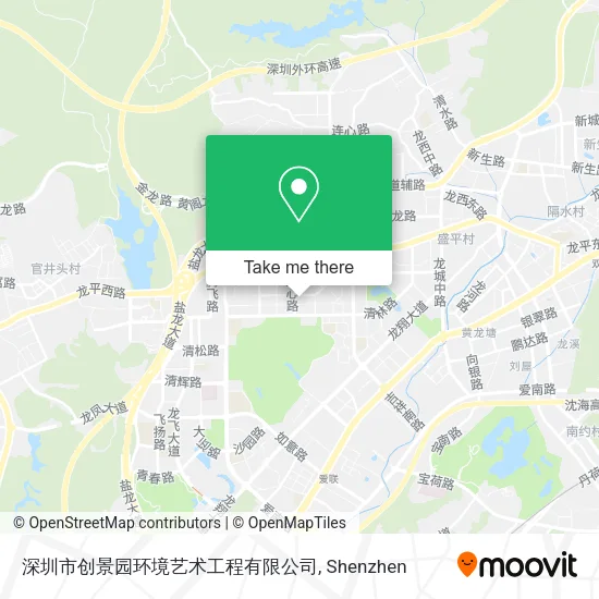 深圳市创景园环境艺术工程有限公司 map