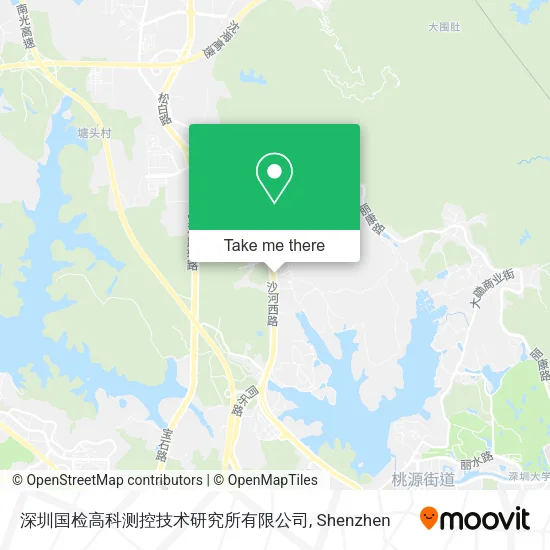 深圳国检高科测控技术研究所有限公司 map
