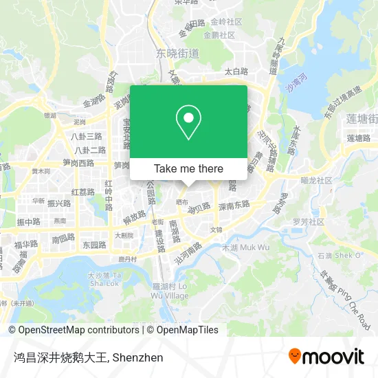 鸿昌深井烧鹅大王 map