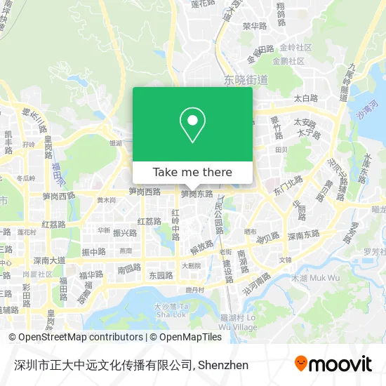 深圳市正大中远文化传播有限公司 map