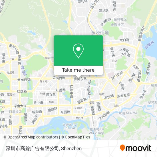 深圳市高耸广告有限公司 map