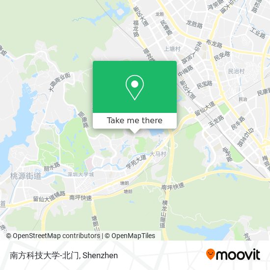 南方科技大学-北门 map