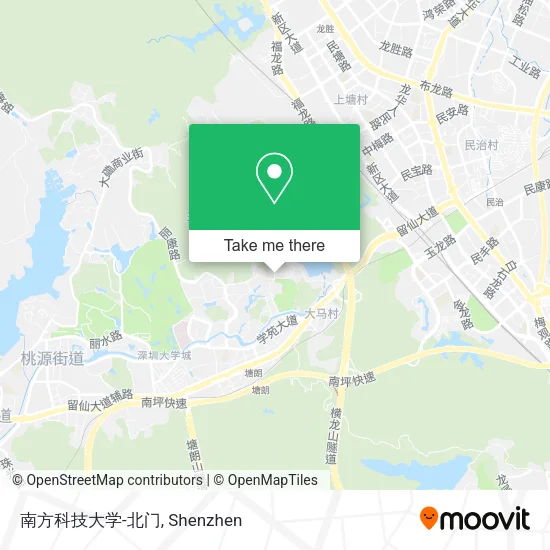 南方科技大学-北门 map