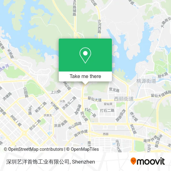 深圳艺洋首饰工业有限公司 map