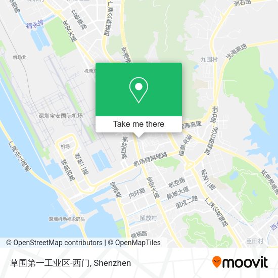 草围第一工业区-西门 map