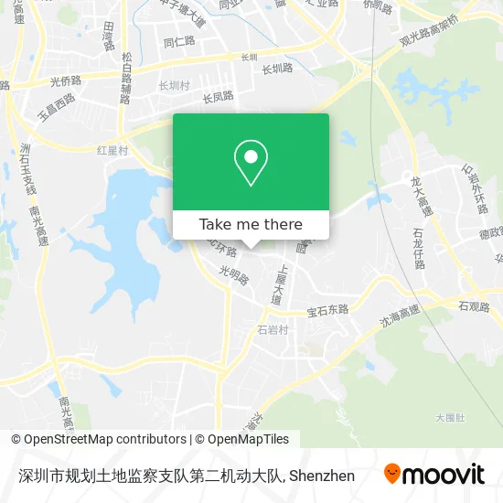 深圳市规划土地监察支队第二机动大队 map
