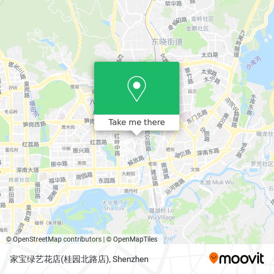 家宝绿艺花店(桂园北路店) map