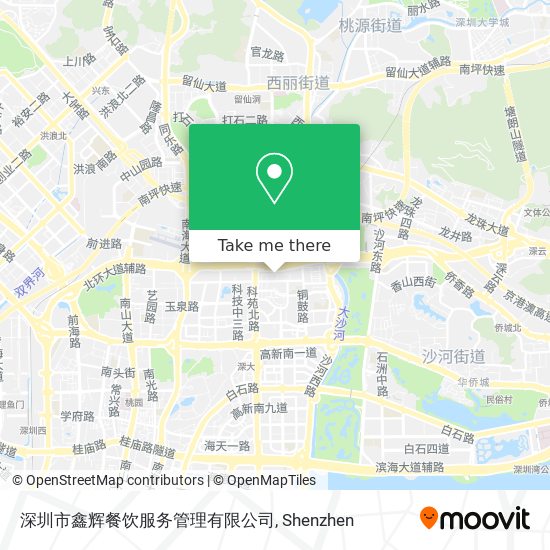 深圳市鑫辉餐饮服务管理有限公司 map