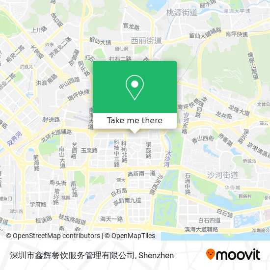深圳市鑫辉餐饮服务管理有限公司 map