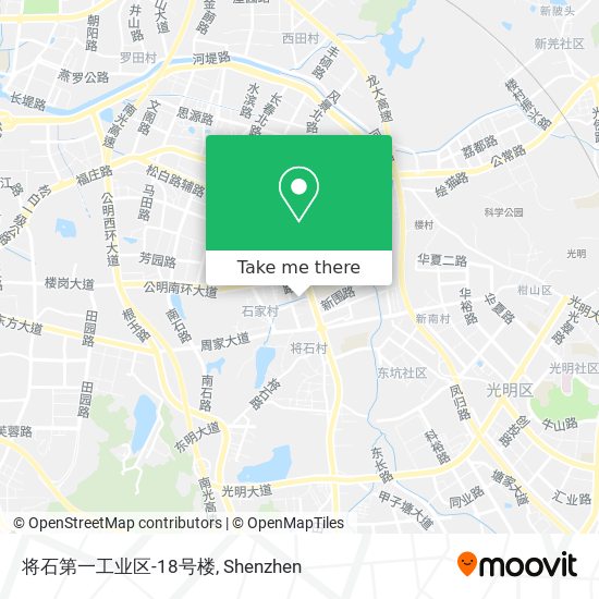 将石第一工业区-18号楼 map