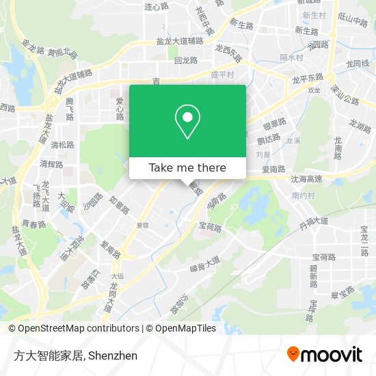 方大智能家居 map