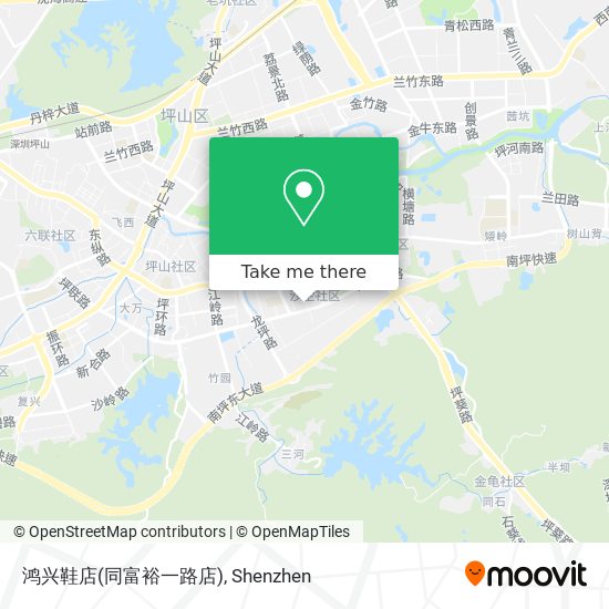 鸿兴鞋店(同富裕一路店) map