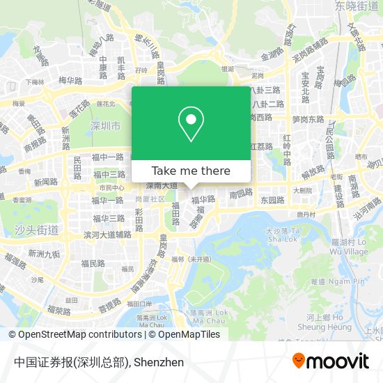 中国证券报(深圳总部) map