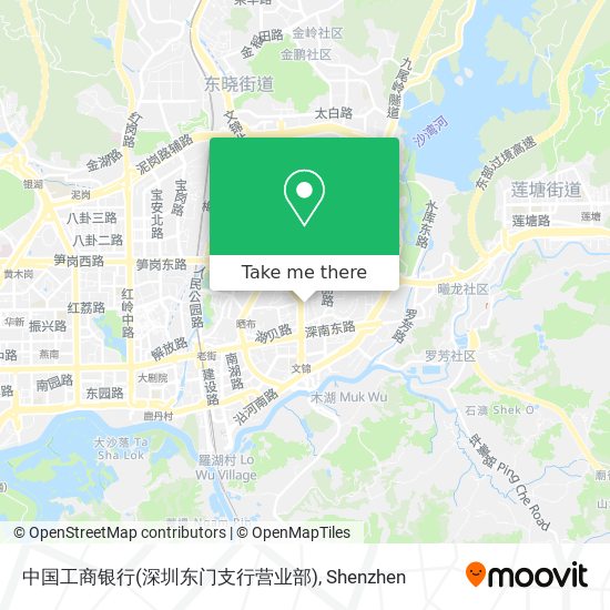 中国工商银行(深圳东门支行营业部) map