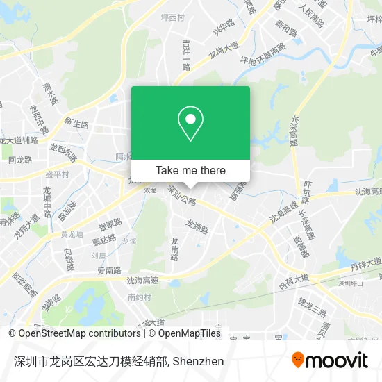 深圳市龙岗区宏达刀模经销部 map
