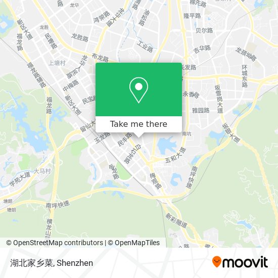 湖北家乡菜 map