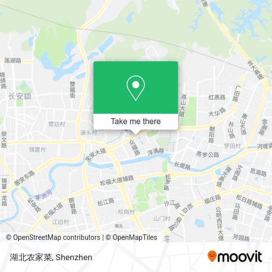 湖北农家菜 map