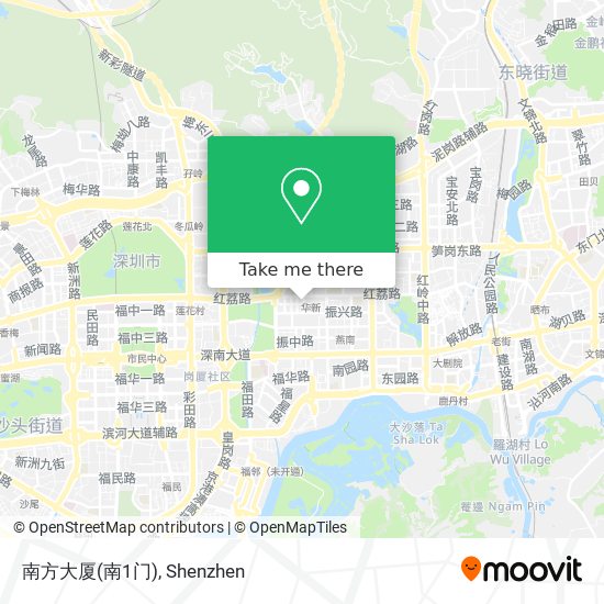 南方大厦(南1门) map
