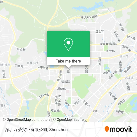 深圳万荟实业有限公司 map