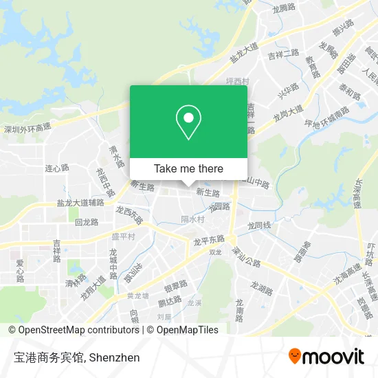 宝港商务宾馆 map