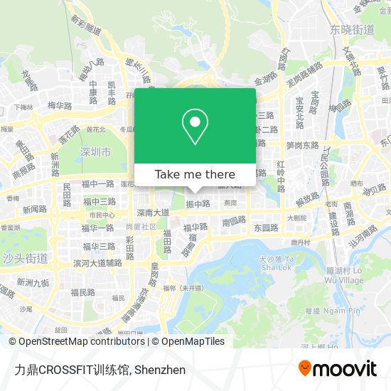 力鼎CROSSFIT训练馆 map
