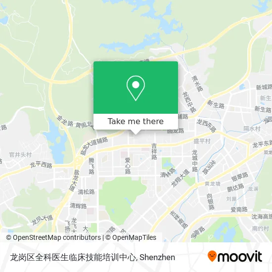 龙岗区全科医生临床技能培训中心 map