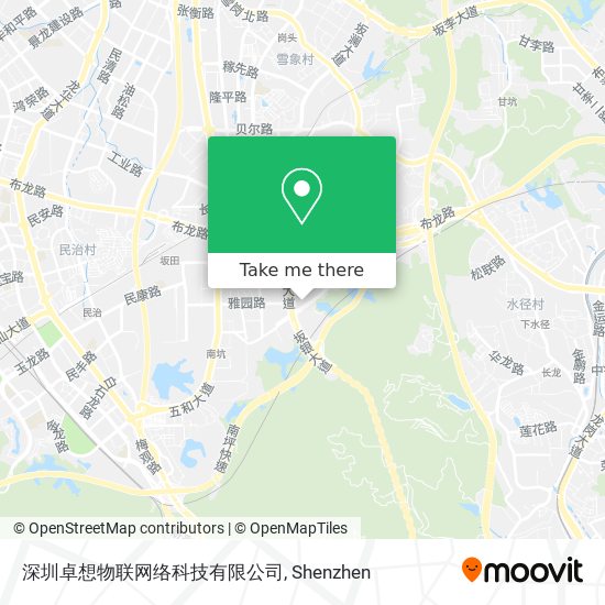 深圳卓想物联网络科技有限公司 map