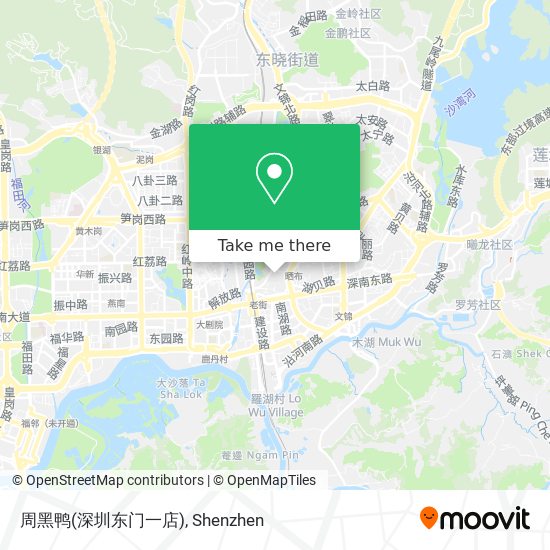 周黑鸭(深圳东门一店) map