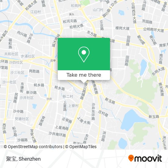 聚宝 map