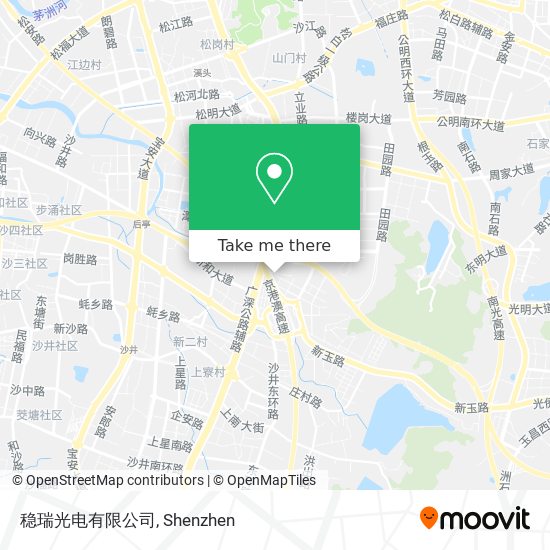 稳瑞光电有限公司 map