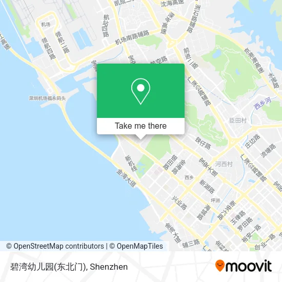 碧湾幼儿园(东北门) map