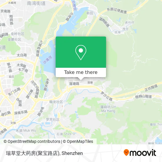 瑞草堂大药房(聚宝路店) map