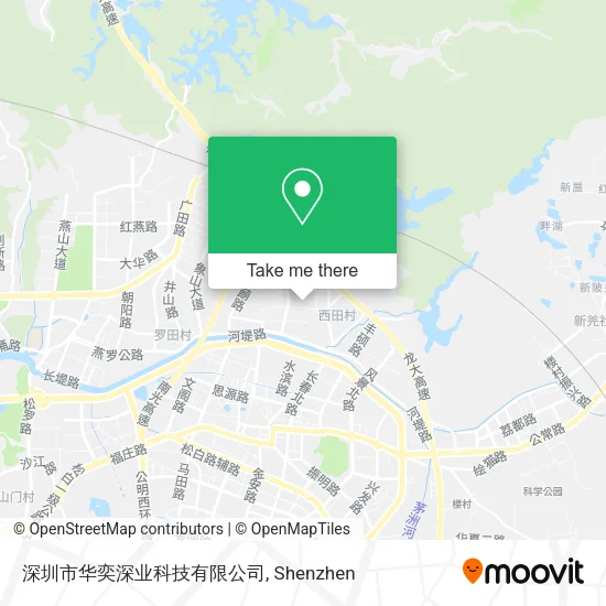 深圳市华奕深业科技有限公司 map