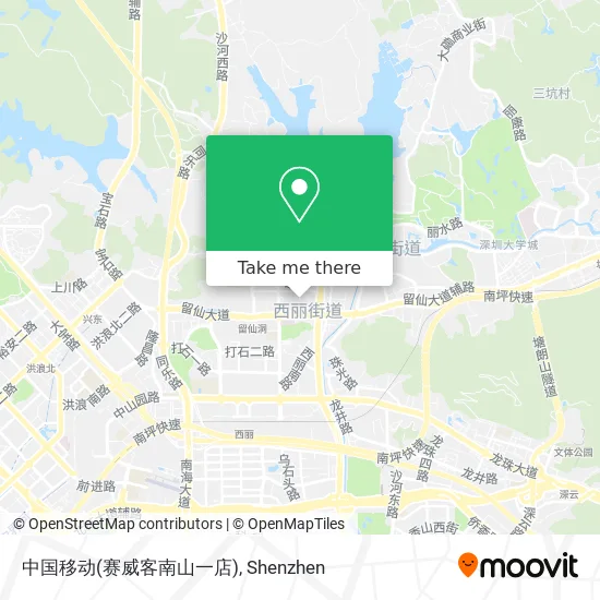 中国移动(赛威客南山一店) map