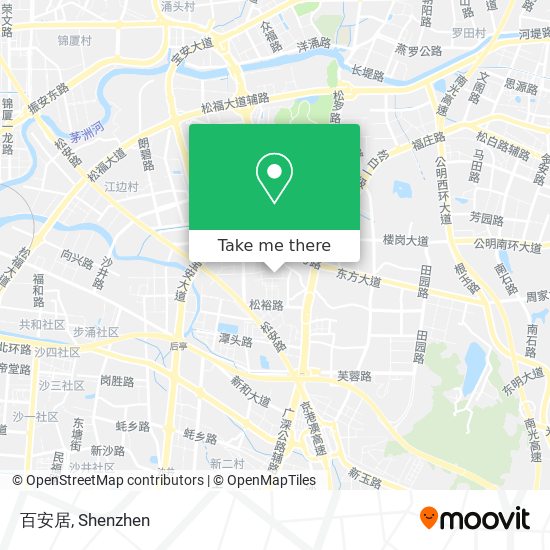 百安居 map