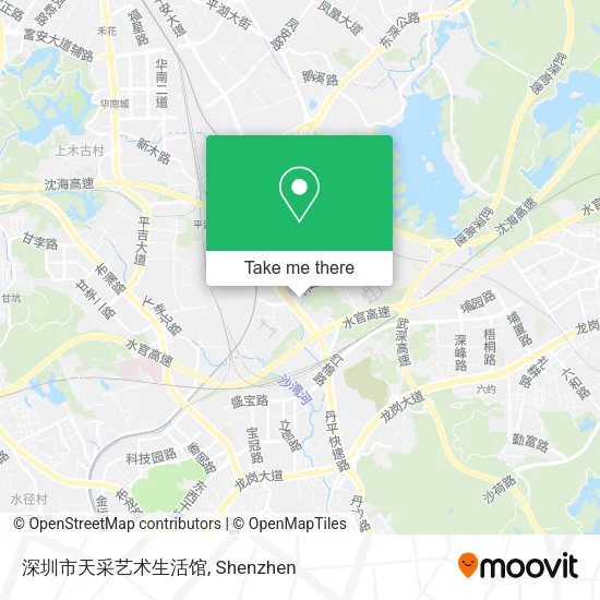 深圳市天采艺术生活馆 map
