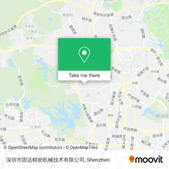 深圳市固达精密机械技术有限公司 map