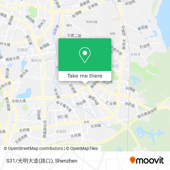 S31/光明大道(路口) map