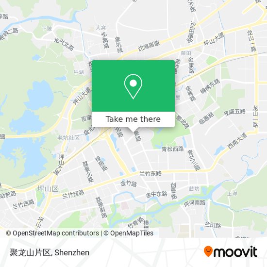 聚龙山片区 map