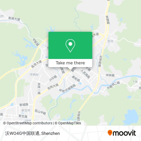 沃WO4G中国联通 map