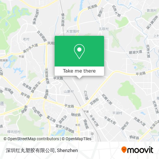 深圳红丸塑胶有限公司 map