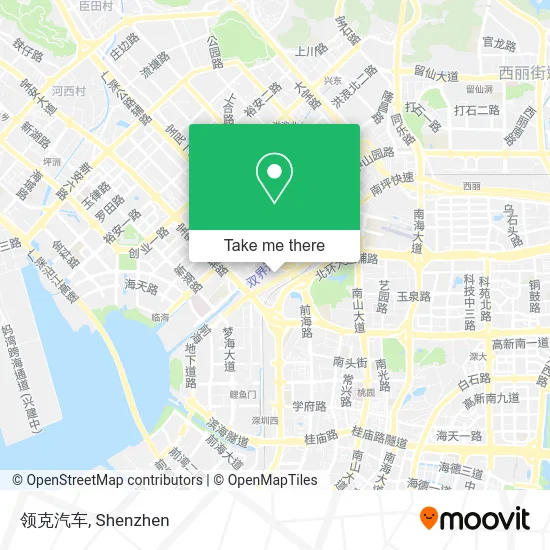 领克汽车 map