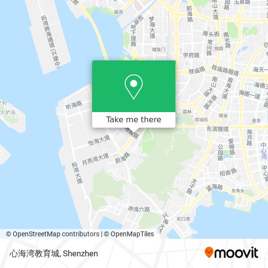 心海湾教育城 map