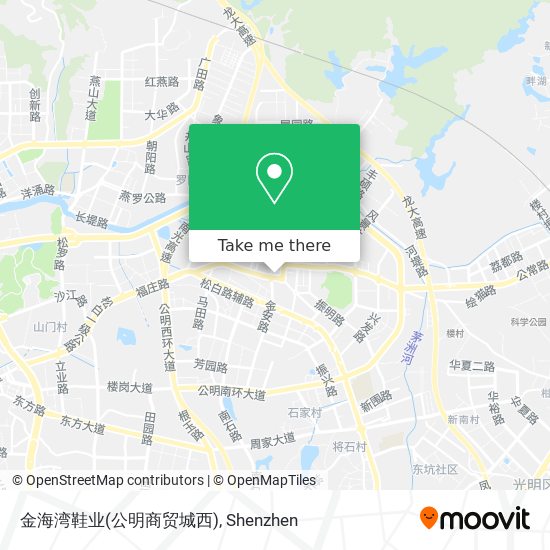 金海湾鞋业(公明商贸城西) map