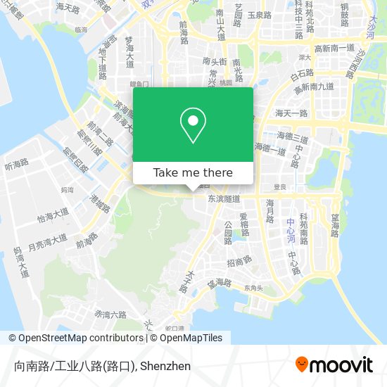 向南路/工业八路(路口) map