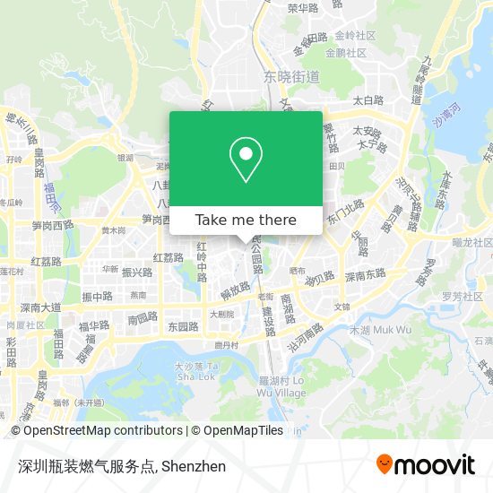 深圳瓶装燃气服务点 map