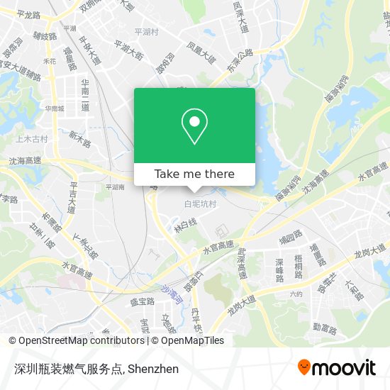 深圳瓶装燃气服务点 map