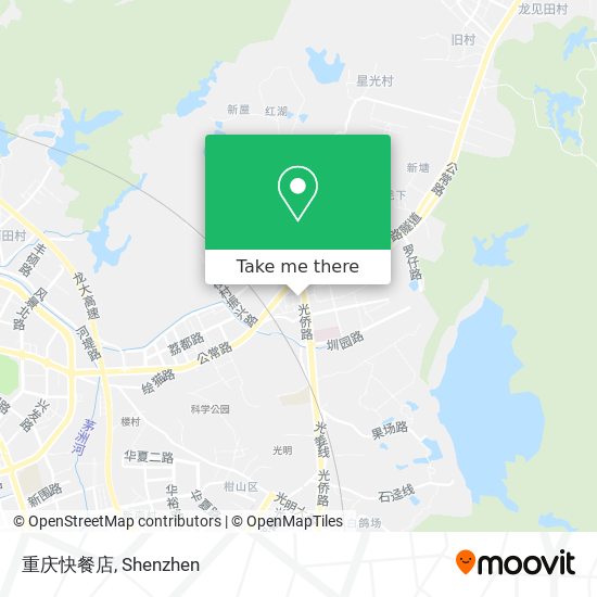 重庆快餐店 map